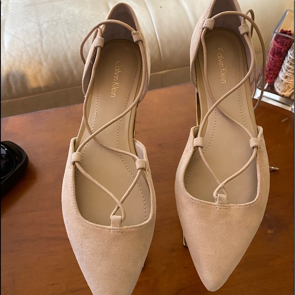 Lace Up Ballet by Calvin Klein Collection. - Picture 3 of 4